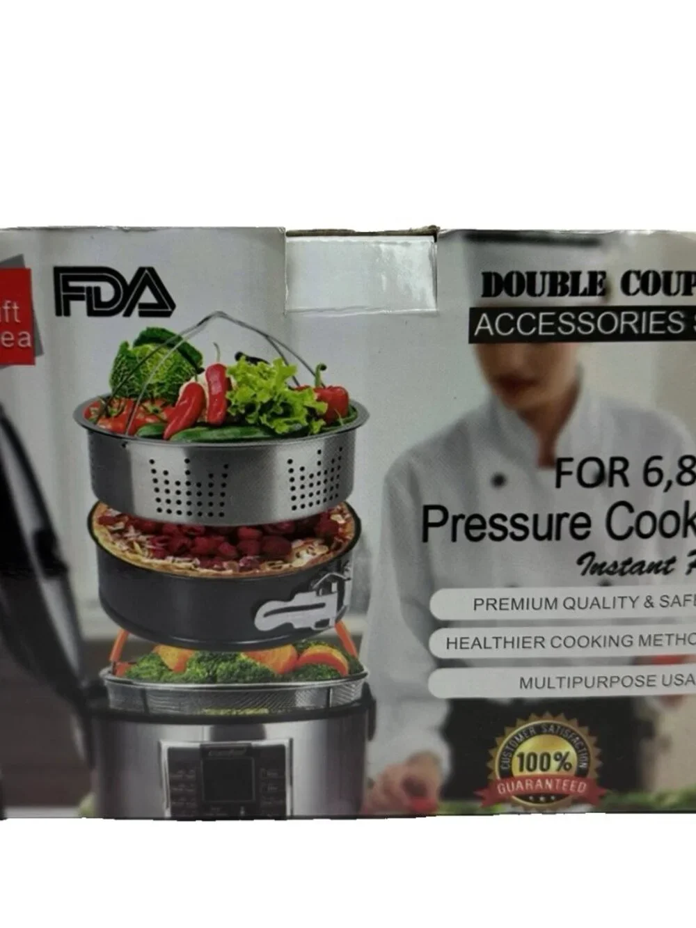 🍲 NEW 17 Pc Instant Pot Accessories Set 6/8 Qt Steamer Basket Egg Bites Pan